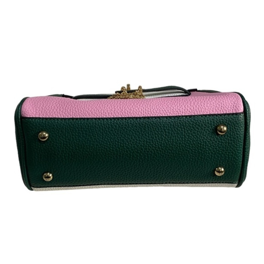 Genuine Leather Purse With Chain Strap - Picture 13 of 13